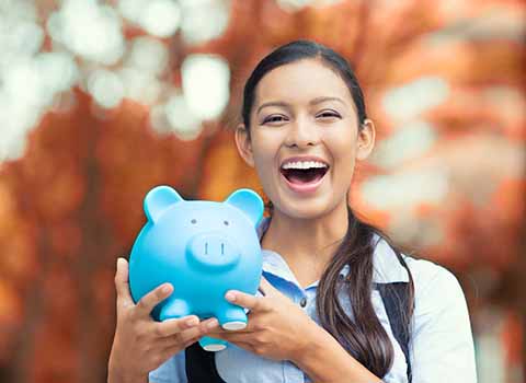 Colorado Springs Dental Financing piggy bank