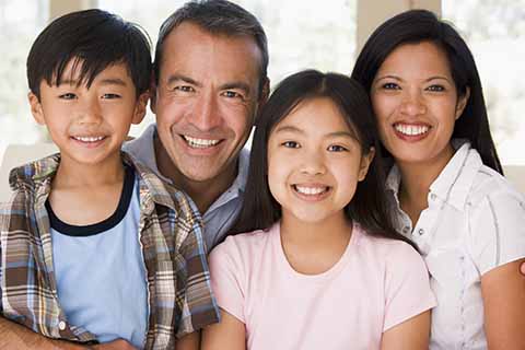 dentists in colorado springs first visit happy smiling family